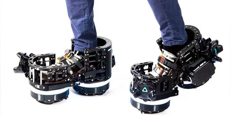 ботинки для перемещения в VR