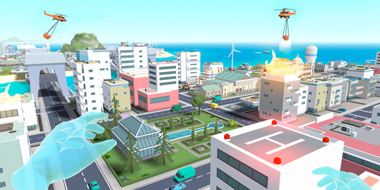 симулятор города в виртуальной реальности