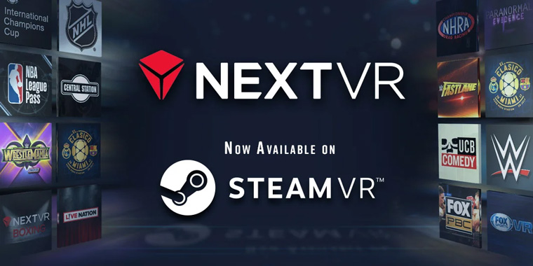 Продукты NextVR в SteamVR