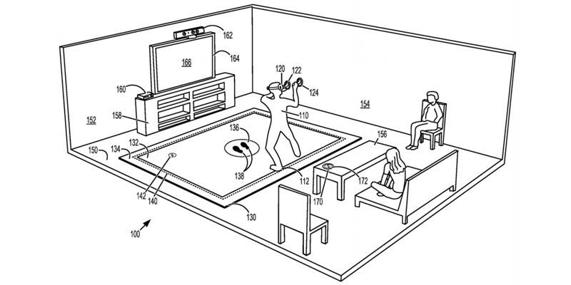 патент на коврик виртуальной реальности