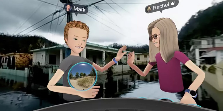 марк цукерберг в виртуальной реальности