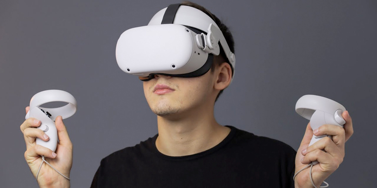 шлем виртуальной реальности от facebook