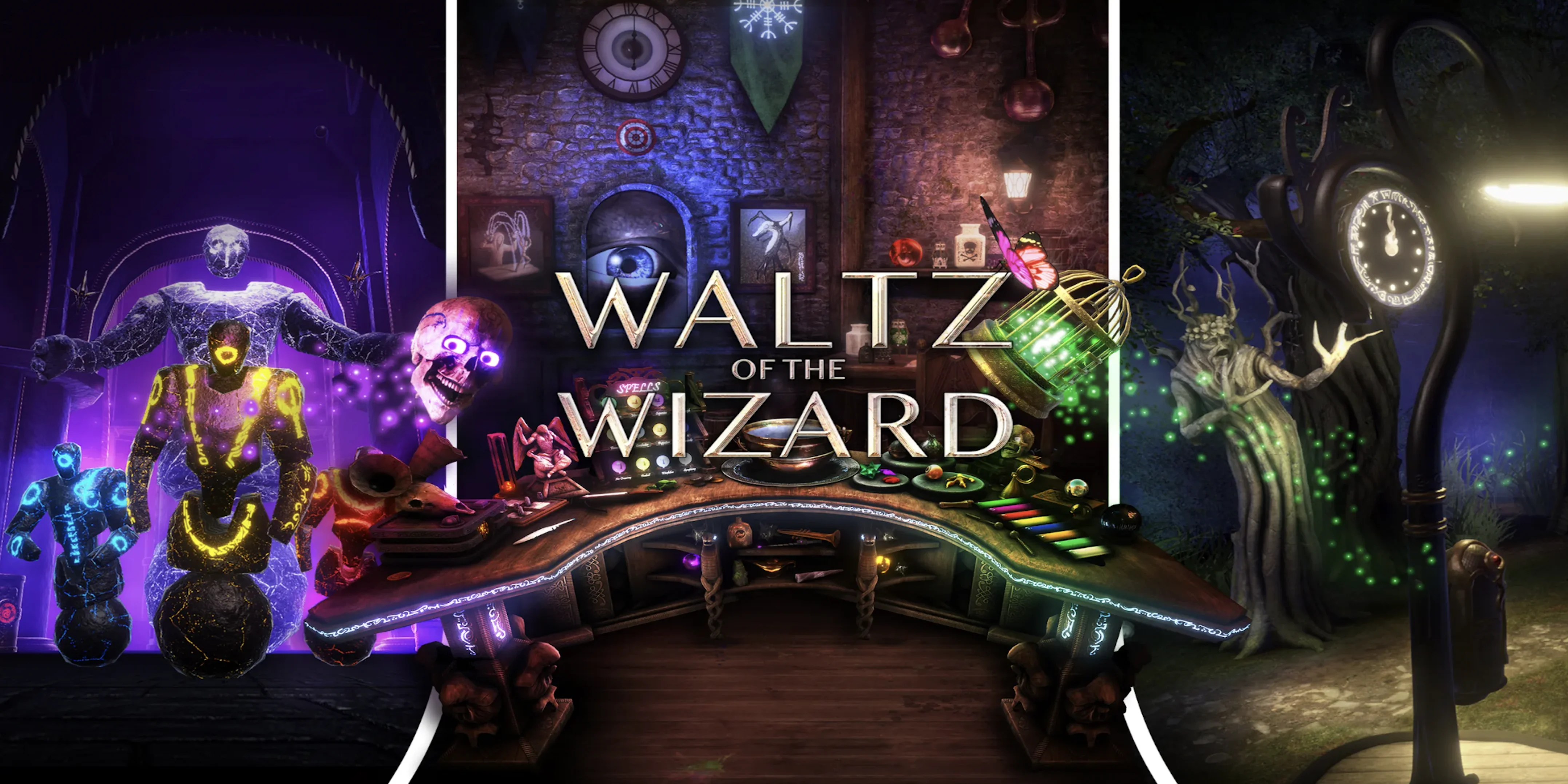 Скриншот геймплея Waltz of the Wizard на PSVR 2